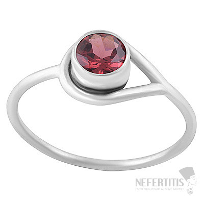 Silberring mit Granat