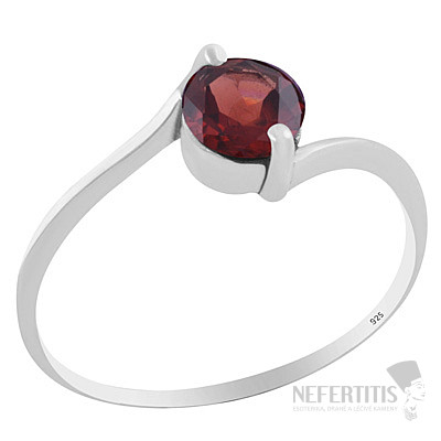 Silberring mit Granat