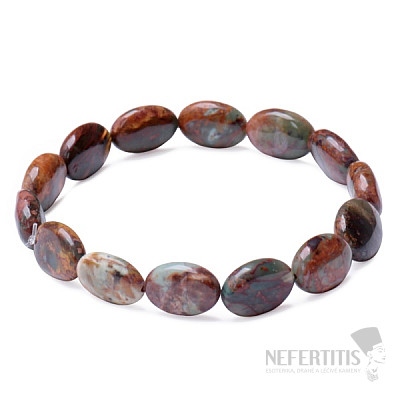 Opal green oval bracelet