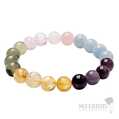 Designer bracelet 5 gems 10 mm RB Design 205