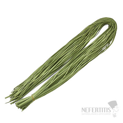 Lederarmband Farbe grasgrün 1 m