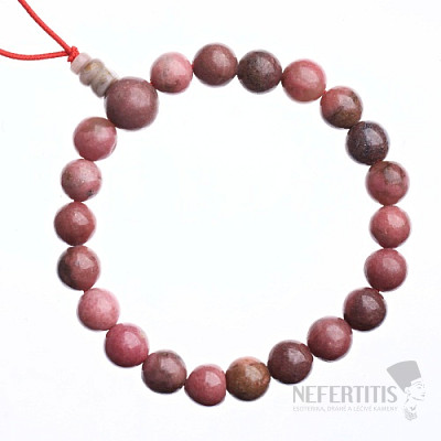 Rodonit Buddha bracelet