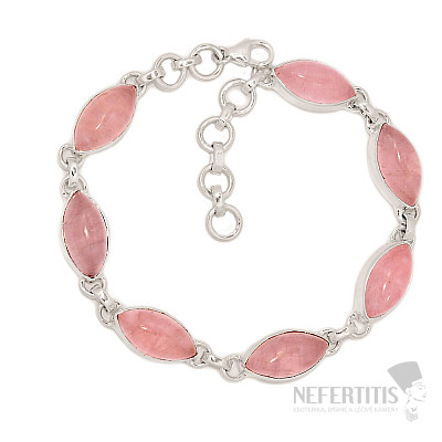 Rosewood bracelet silver Ag 925 B247