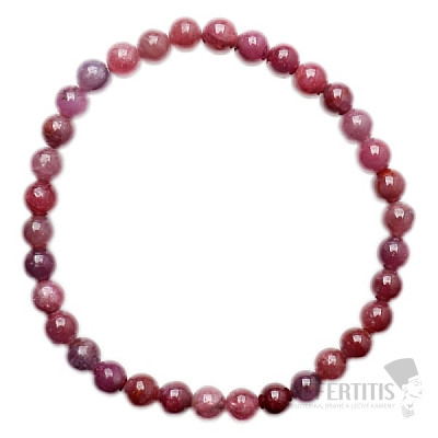 Rubinarmband Perlen in AA-Qualität extra