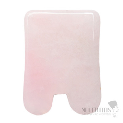 Gua sha from rosary rabbit shape