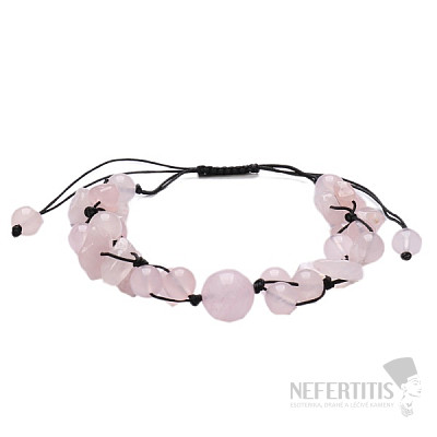 Rosenkranz-Perlen mit gehackten Stücken Armband mit Shamballa-Verschluss