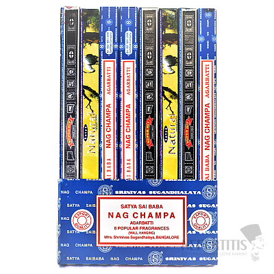 Vonné tyčinky Satya Nag Champa Collection dárková sada