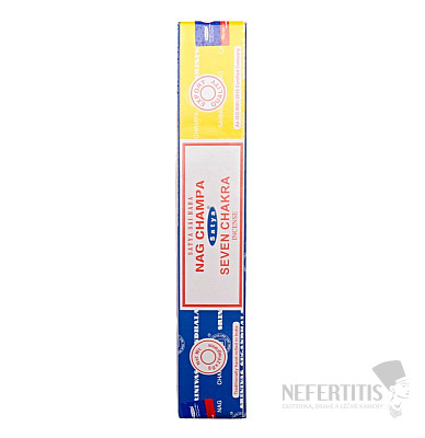 Vonné tyčinky Satya Nag Champa and Seven chakra