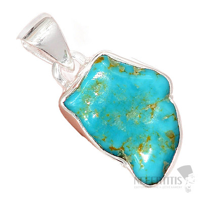 Türkisblauer Anhänger Silber Ag 925 P1445