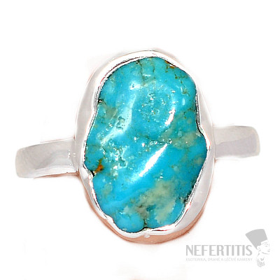 Turquoise blue ring silver Ag 925 R1715