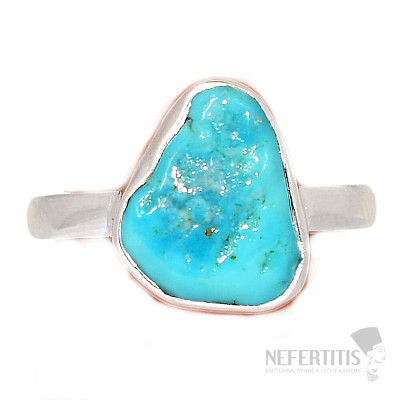 Türkisblauer Ring Silber Ag 925 R1717
