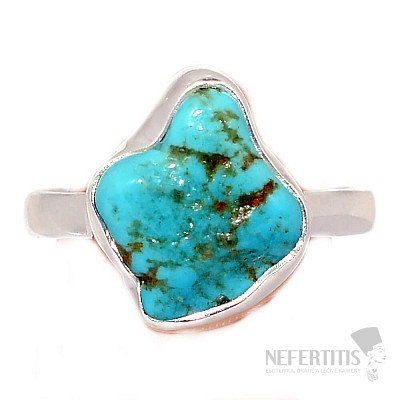 Turquoise blue ring silver Ag 925 R1721