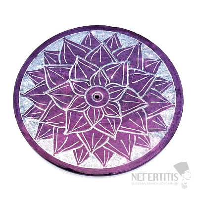 Talc Stand for Crown Chakra Incense Sticks