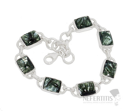 Serafinite silver bracelet Ag 925 B113
