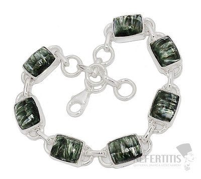 Serafinite silver bracelet Ag 925 B140