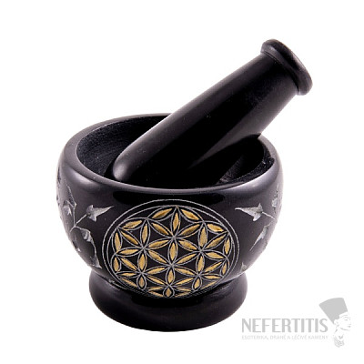 Marble mortar for crushing chimneys Flower of Life