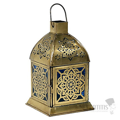 Lamp - metal candlestick Mandala for tea candles