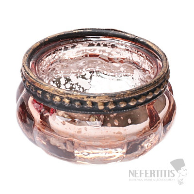 Candlestick glass for champagne tea candles