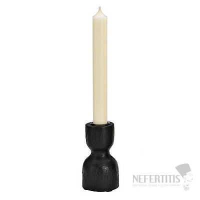 Candlestick for table candles mango wood variant B