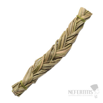 Sweetgrass braid for smoking 10 cm