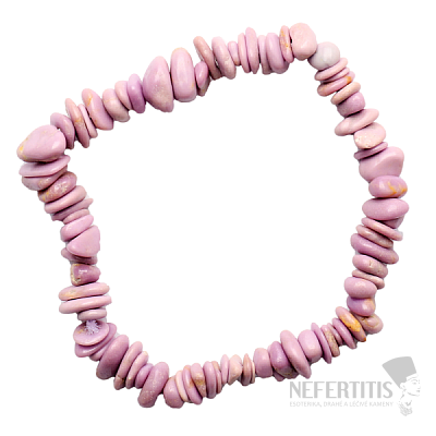 Thulit chopped bracelet