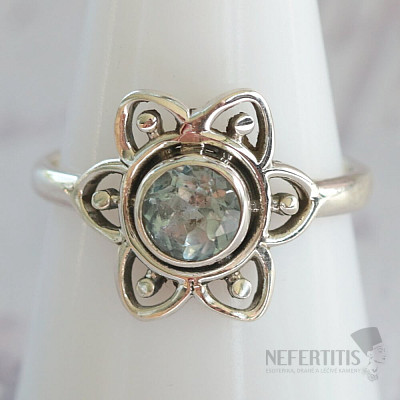 Topaz blue ring silver Ag 925 45784