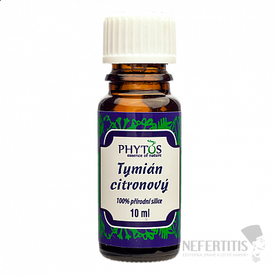 Phytos Tymián citrónový 100% esenciální olej 10 ml