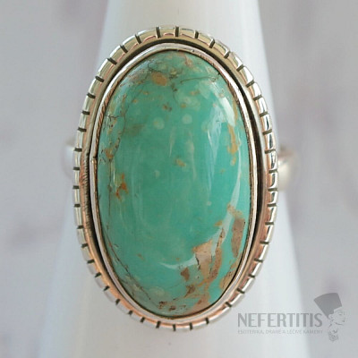 Turquoise Mohave ring silver Ag 925 46971