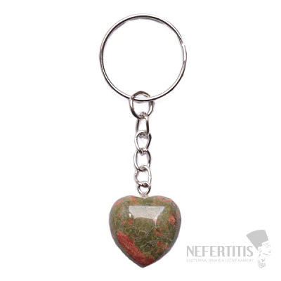 Keychain with unakit heart size M