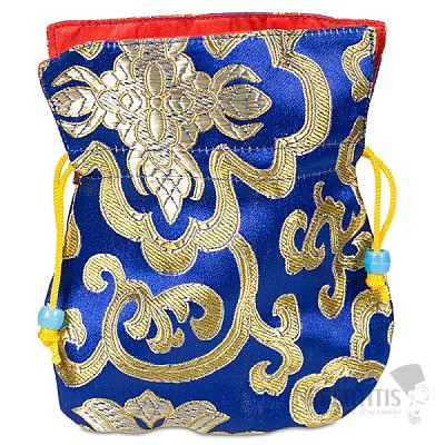 Brocade bag blue
