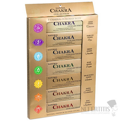 Incense sticks gift set for chakra harmonization