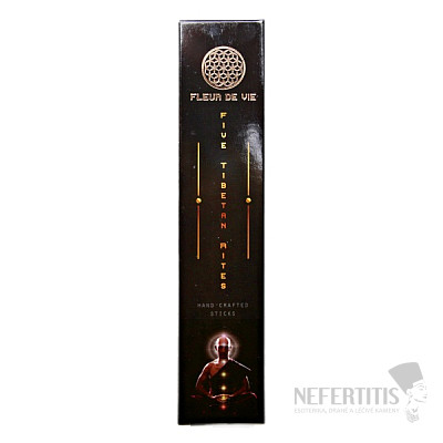 Premium incense sticks Fleur de vie Five Tibetan Rites