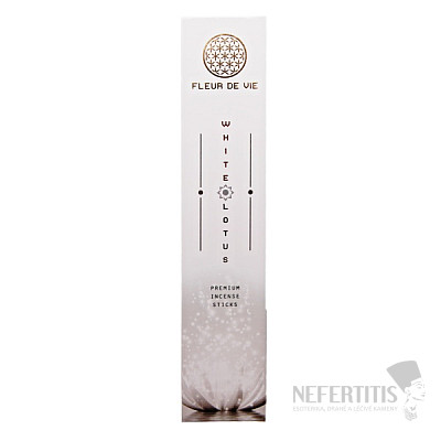 Premium Fleur de vie White Lotus Räucherstäbchen