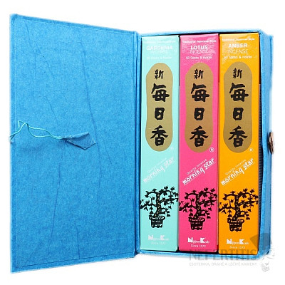 Vonné tyčinky Nippon Kodo Morning star darčeková sada exotické vône