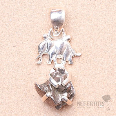 Meteorit-Anhänger Campo del Cielo Silber Ag 925 Y5660
