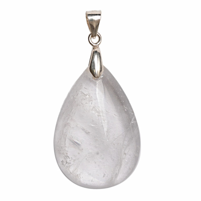 Křišťál přívěsek stříbro Ag 925 č. 1 - 2,8 cm, 5,2 g