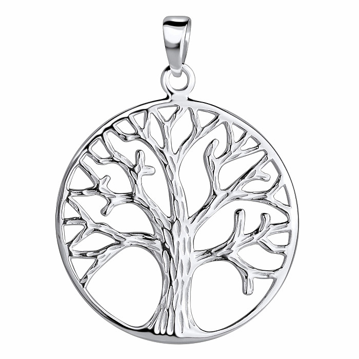 22009 Stříbrný přívěsek STROM ŽIVOTA 18 mm - 18 mm, 1,79 g