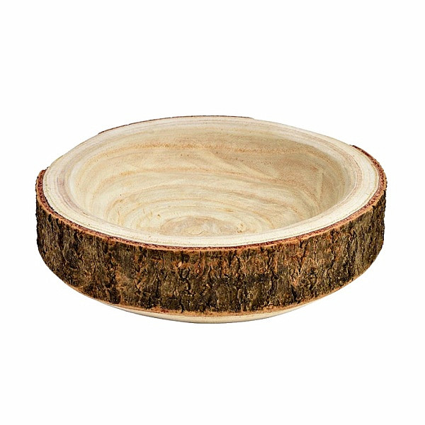 Levně Dekorativní dřevěná miska 18 cm - 5 x 18 cm