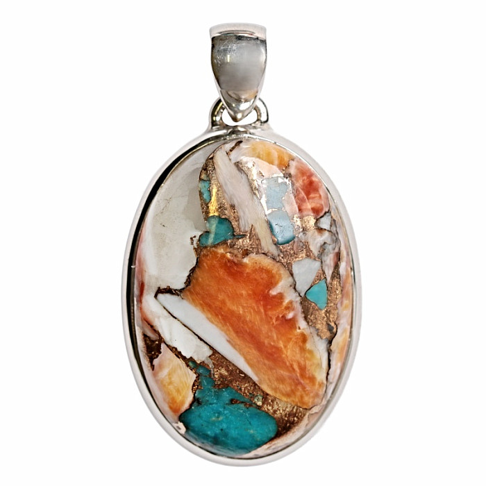 Spiny oyster lastura přívěsek stříbro Ag 925 P1007 - 3,1 cm, 10,4 g