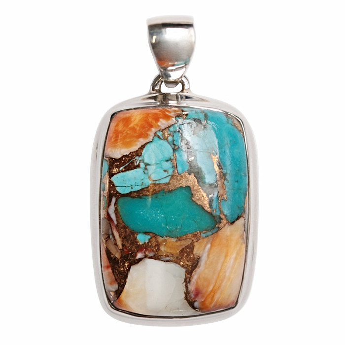 Spiny oyster lastura přívěsek stříbro Ag 925 P1068 - 2,8 cm, 10,3 g