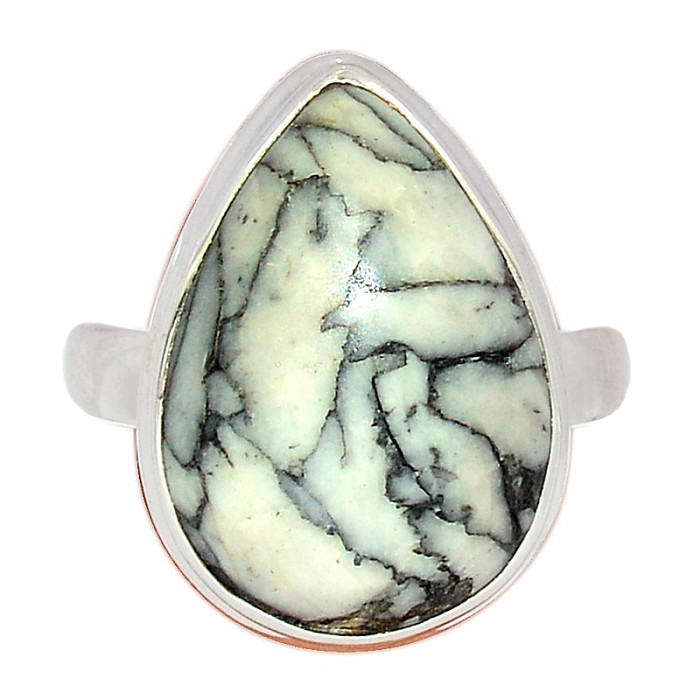 Pinolit prsten stříbro Ag 925 R136 - 59 mm , 6,9 g