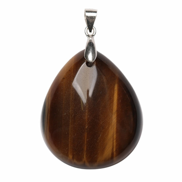 Tygří oko přívěsek stříbro Ag 925 č. 14 - 2,9 cm, 9,4 g