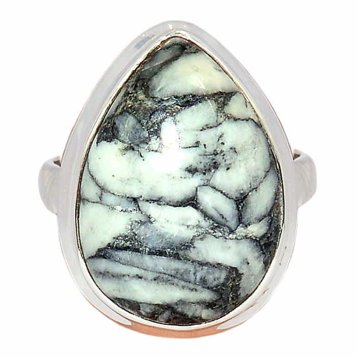 Pinolit prsten stříbro Ag 925 R148 - 59 mm , 7,1 g