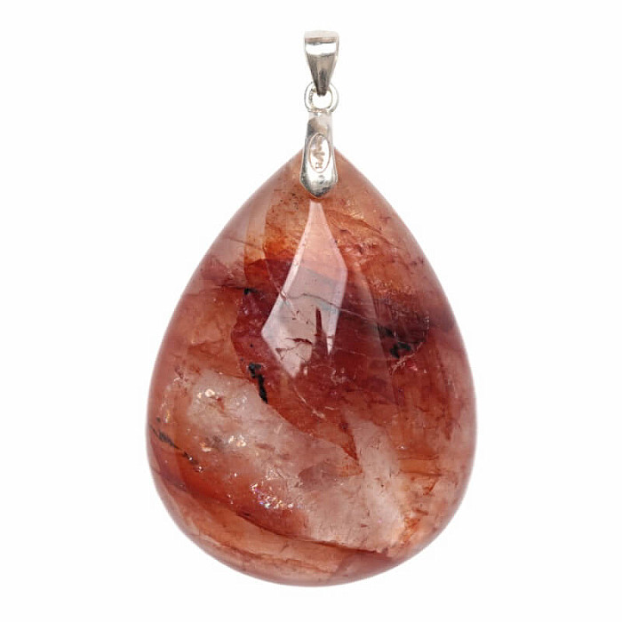 Hematoid  přívěsek stříbro Ag 925 č. 2 - 3,3 cm, 10,6 g