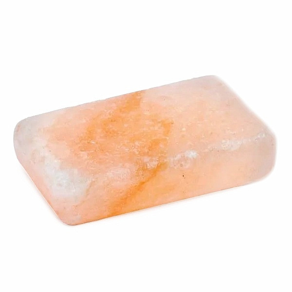 Levně Himalájská sůl masážní hmatka a mýdlo obdélník - 2 x 5,5 x 9 cm