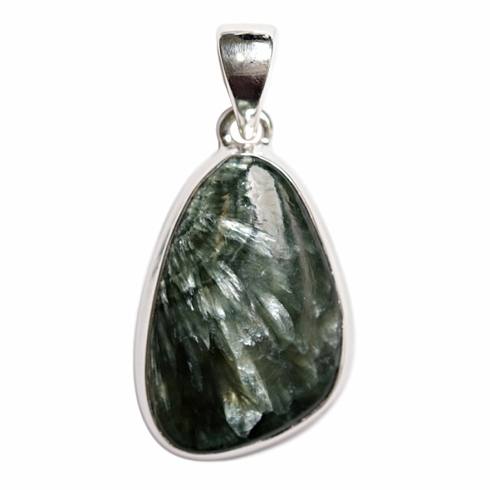 Serafinit přívěsek stříbro Ag 925 P23 - 2,7 cm, 6,7 g