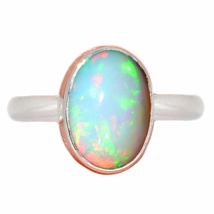 Opál etiopský prsten stříbro Ag 925 R2404 - 54 mm , 2,2 g