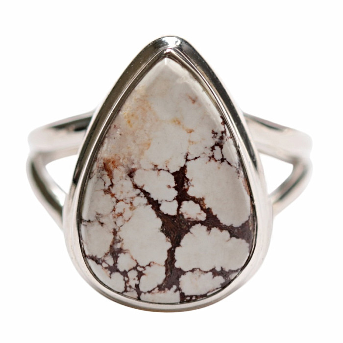 Magnezit Wild horse prsten stříbro Ag 925 R262 - 56 mm , 5,6 g