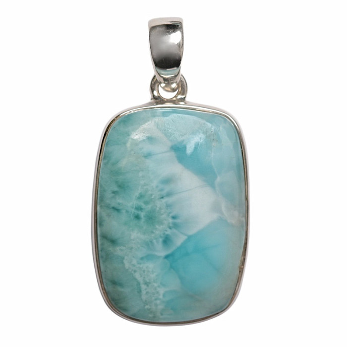 Larimar přívěsek stříbro Ag 925 P3277 - 2,8 cm, 8,6 g