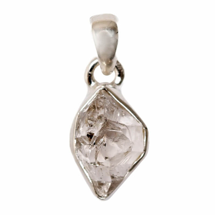 Herkimer diamant přívěsek stříbro Ag 925 P3318 - 1,2 cm, 1,5 g